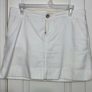 Lily Pulitzer White Skort